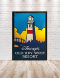 Old Key West Resort POSTER Old Key West poster Vintage Disney Poster 8x10 11x14 13x19 16x20 18x24 Disney World Poster Disney Hotel Poster