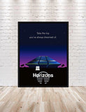 Horizons Poster Epcot Poster Vintage Disney Attraction Poster