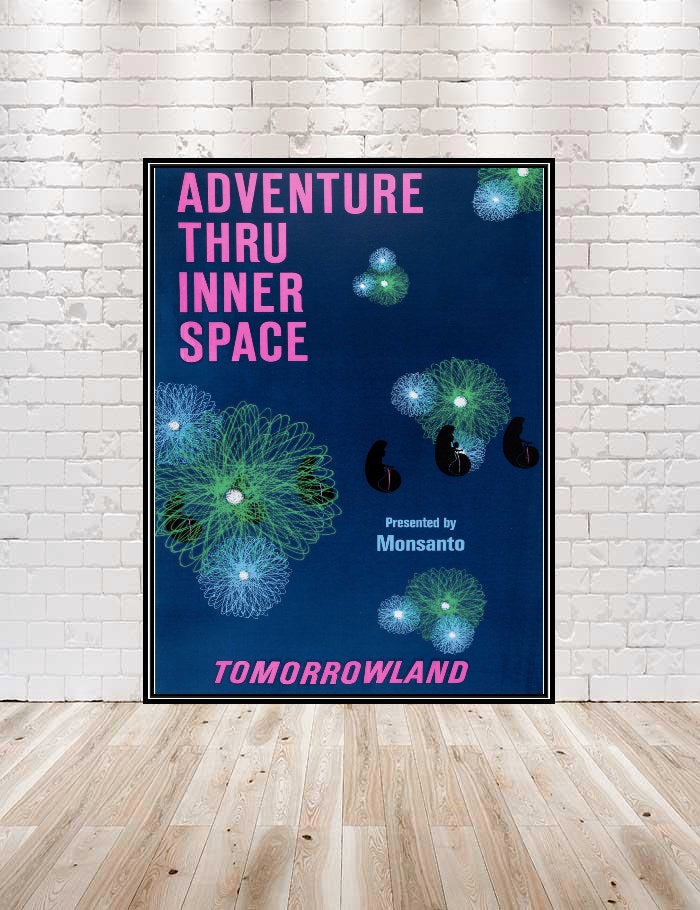 Tomorrowland Poster Adventure thru inner space...
