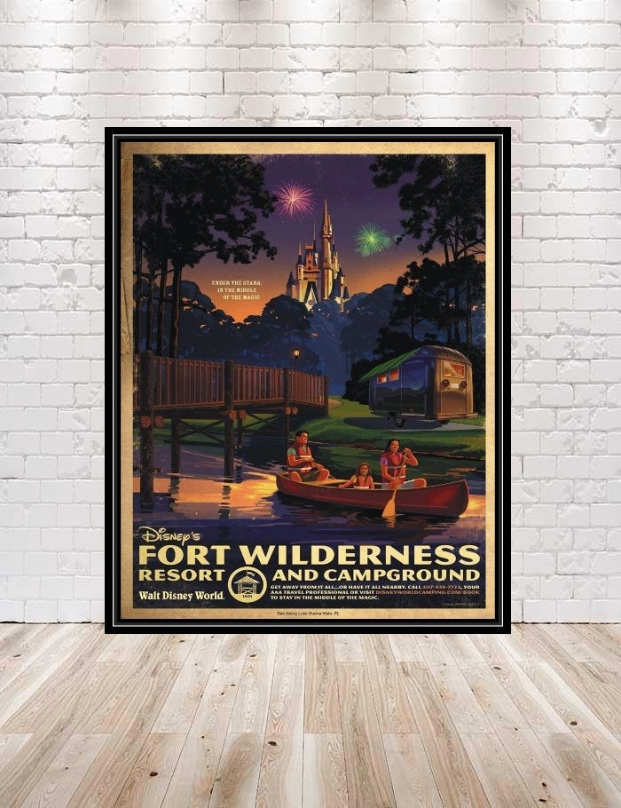 Fort Wilderness Resort Poster Disney Poster...