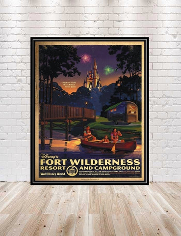 Fort Wilderness Resort Poster Disney Poster...