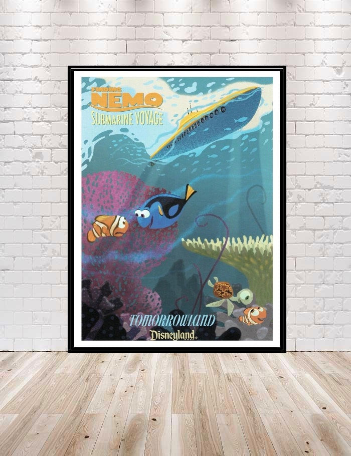 Finding Nemo Submarine Voyage Poster Sizes...