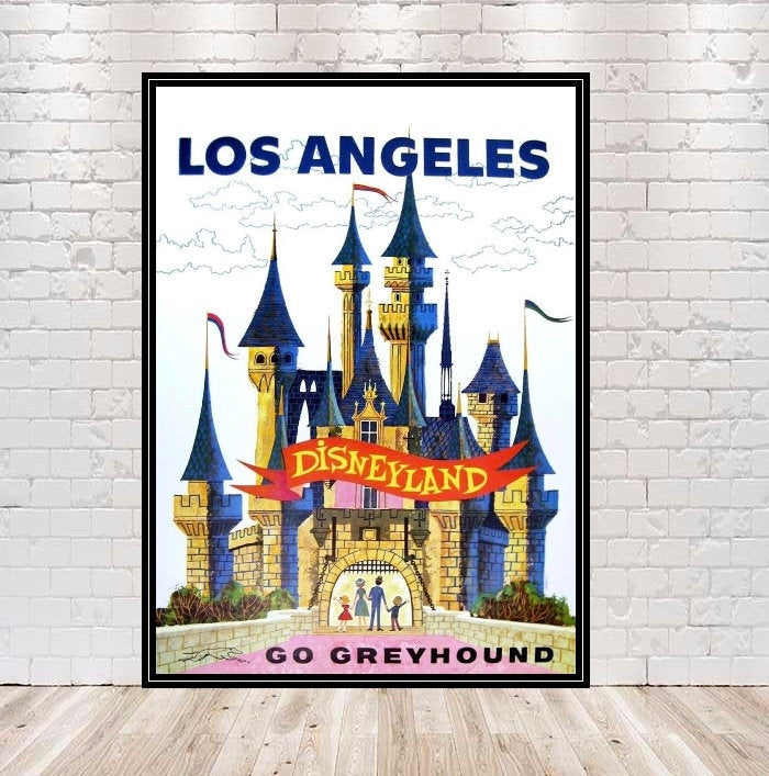 Cinderella Castle POSTER Los Angeles Cinderella...
