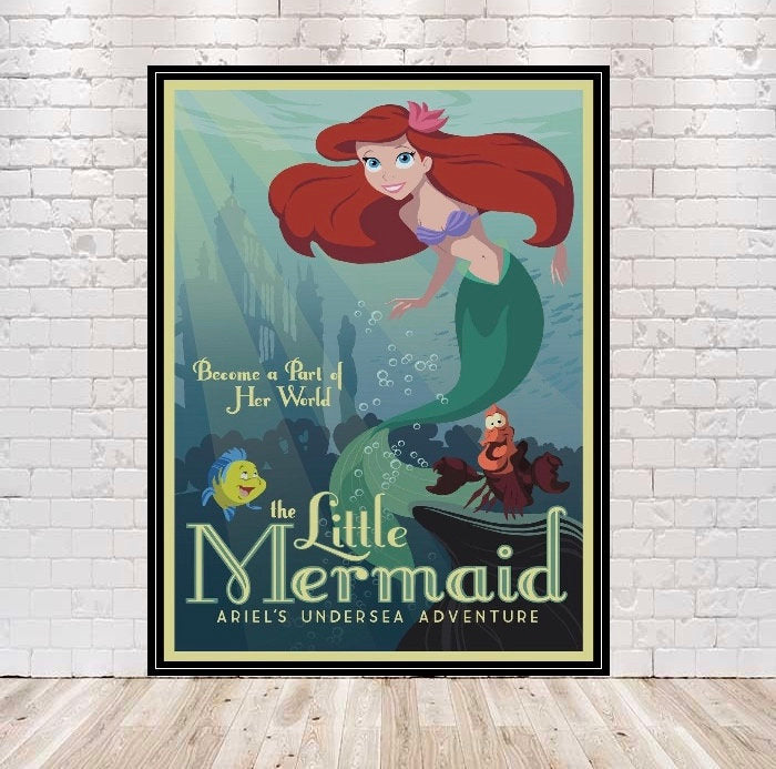 The Little Mermaid Poster Ariel's Undersea...