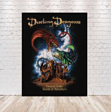 Dueling Dragons Poster Universal Studios Poster Sizes 8x10, 11x14, 13x19 16x20 18x24 Dueling Dragons Roller Coaster Poster Duellling Dragons