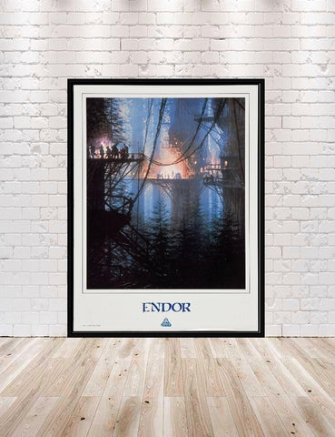 Endor Poster Vintage Star tours Poster...
