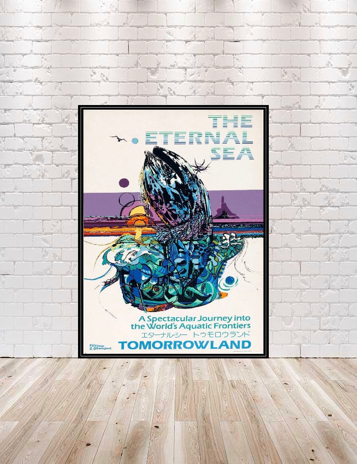 The Eternal Sea Poster Disney Attraction...