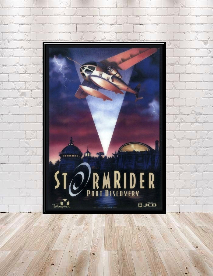 Stormrider Poster Vintage Disney Poster Disney...