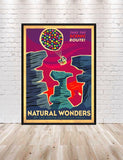 Up Poster Natural Wonders Poster Sizes 8x10 11x14 13x19 16x20 18x24 Disney Poster Disney World Poster Up the Movie Paradise Falls Poster