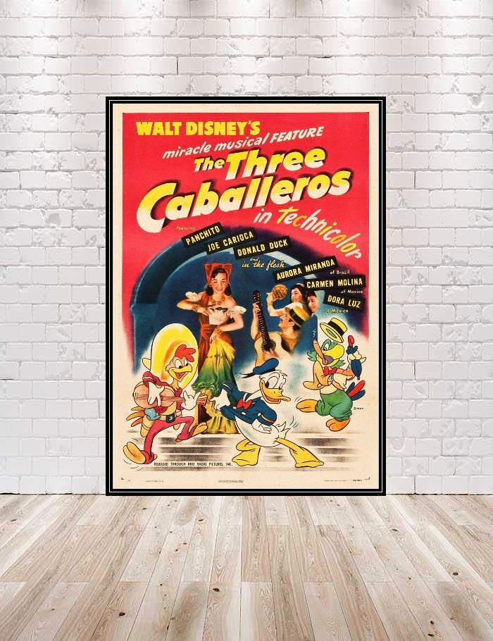 The Three Caballeros Poster Gran Fiesta...