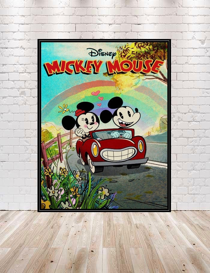 Mickey and Minnies Runaway Railway Poster...
