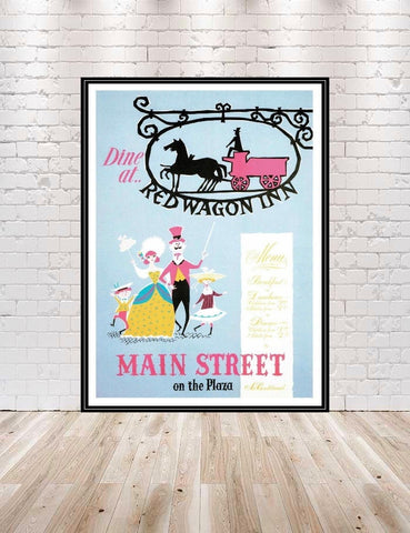 Red Wagon Inn Poster Main Street...