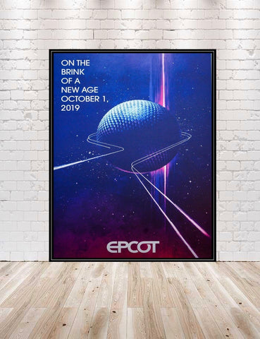Epcot Poster Vintage Epcot D23 Poster...
