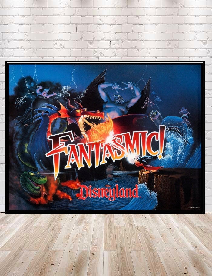 Fantasmic Poster Disney Hollywood Studios Attraction...
