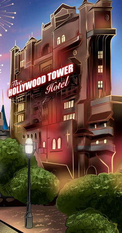 Disney Four parks Attraction Poster The...