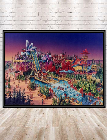 Dudley Do Right Ripsaw Falls Poster...