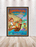 Sinbad's Storybook Voyage Poster Vintage Disney Poster Disney World Poster Disney Sea Poster Tokyo Disney Poster Attraction Poster Nursery