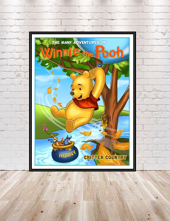 Winnie The Pooh Attraction Online Poster - CraftCentralCompany