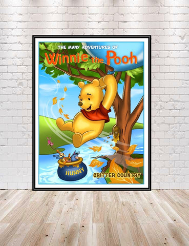 Winnie the Pooh Poster Many Adventures...