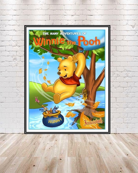Winnie the Pooh Poster Many Adventures...
