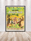 The Jungle Book Poster 1961 Vintage Disney Movie Poster Vintage Disney Poster Walt Disney World Poster Disneyland Poster Nursery Wall Art