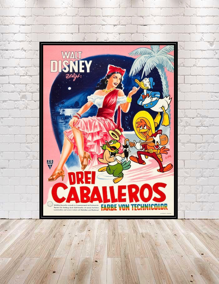 The Three Caballeros Poster Gran Fiesta...