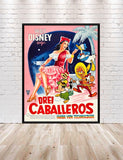 The Three Caballeros Poster Gran Fiesta Tour Poster Epcot Poster Vintage Disney Poster Disney World Poster Disneyland Poster Nursery Art