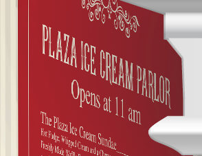 Disney Plaza Ice Cream Parlor Poster...
