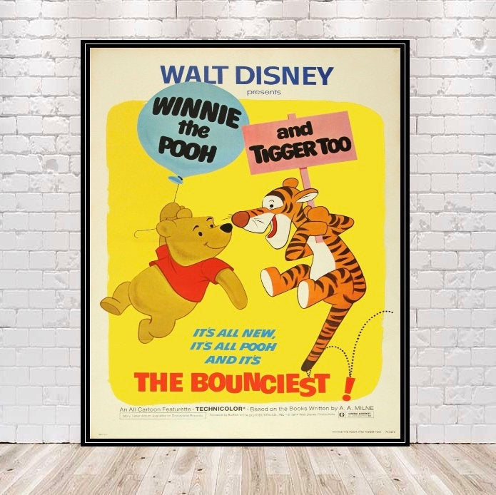 Winnie the Pooh Attraction Poster Winnie...