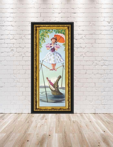 Haunted Mansion Stretching Room Poster Crocadile...