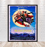 Hocus Pocus Movie Poster Disney Movie Poster Disneyland Poster Vintage Disney Poster Walt Disney World Poster Attraction Poster Wall Art