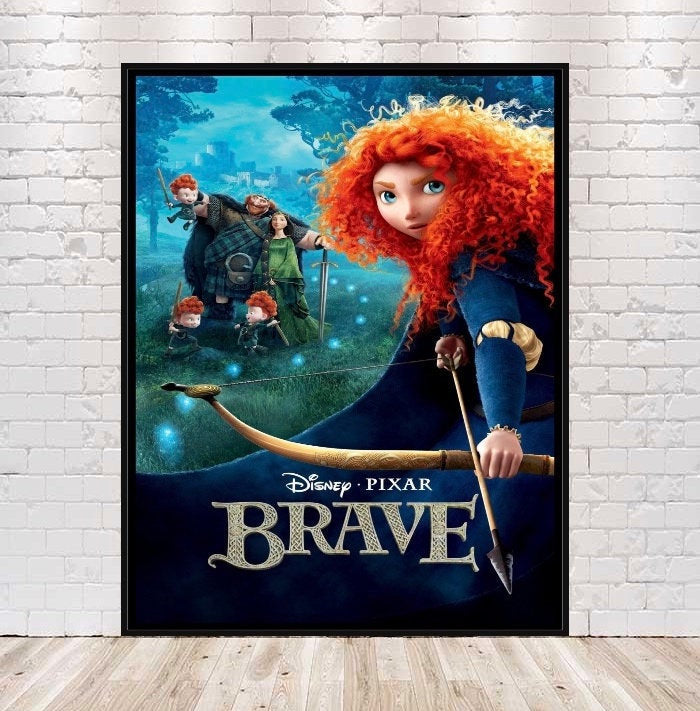 Disney Brave Movie Poster Disney Pixar...