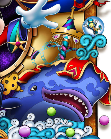 Festival of Fantasy Parade Poster Disney...