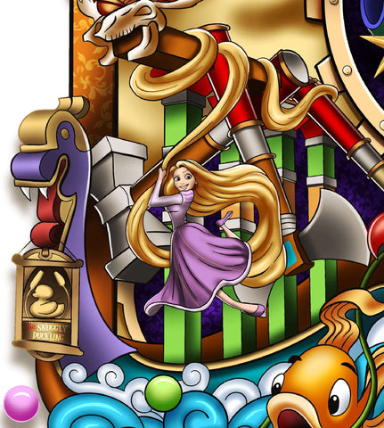 Festival of Fantasy Parade Poster Disney...