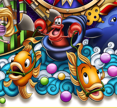 Festival of Fantasy Parade Poster Disney...