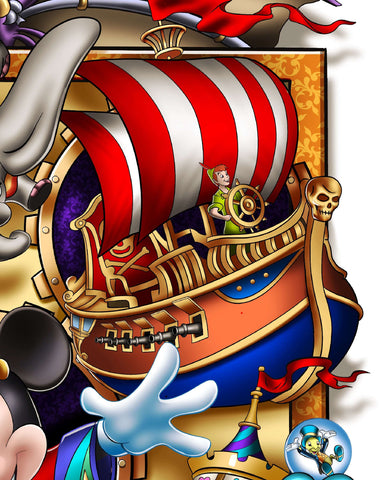 Festival of Fantasy Parade Poster Disney...