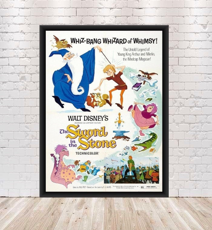 The Sword in the Stone Poster...