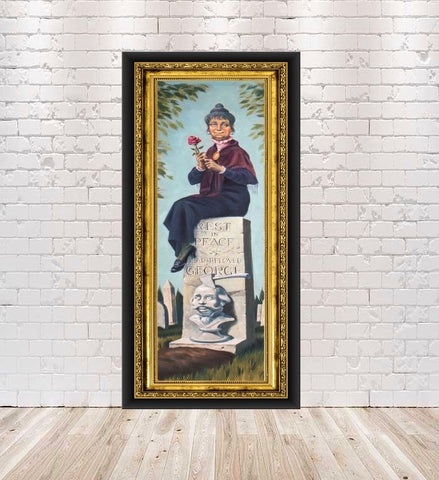 Haunted Mansion Stretching Room Poster Gravestone...