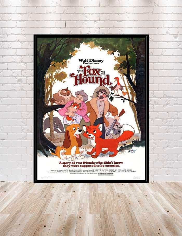 The Fox and the Hound Poster...