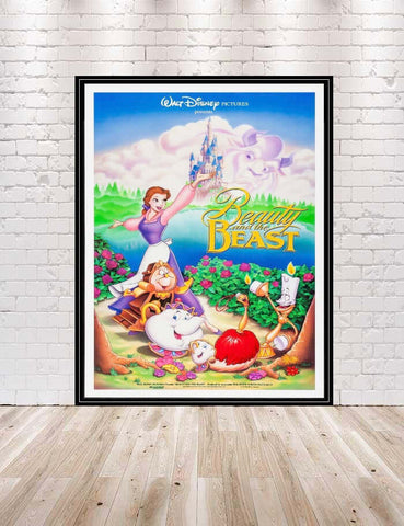 Beauty and the Beast Poster Disney...