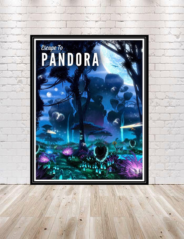Pandora Poster Disney Attraction Poster Avatar...