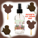 Mickey's Ice Cream Bar Fragrance 2 oz Spray Bottle Room Spray Body Spray Disney Fragrance Summer Scent Main Street Fragrance Magic Kingdom