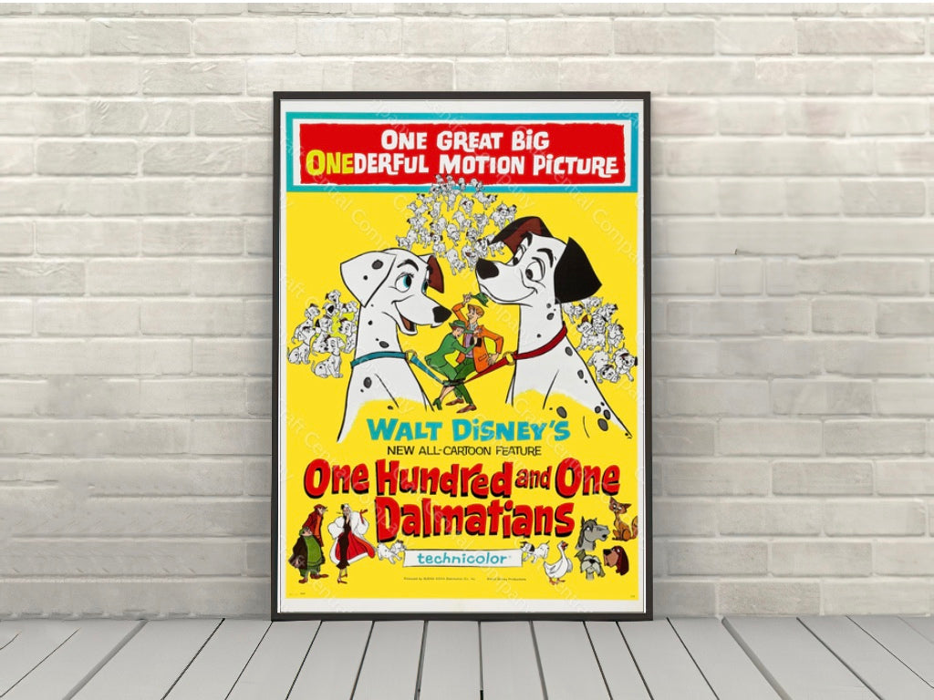 One Hundred and One Dalmatians Poster...